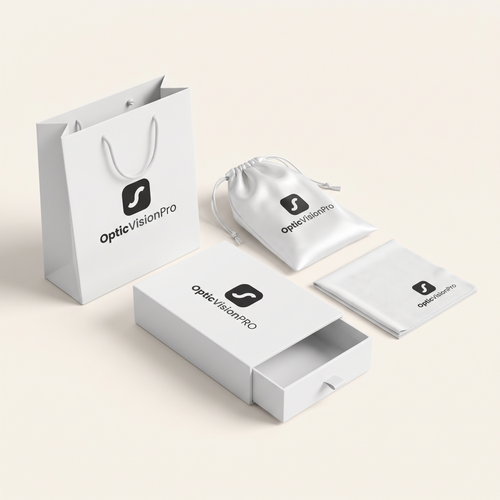 OpticVisionPro premium gift packaging - box, pouch, cloth and bag